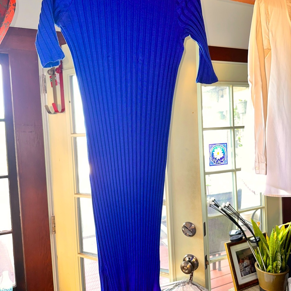 Bright Sky blue Eileen Fisher Dress